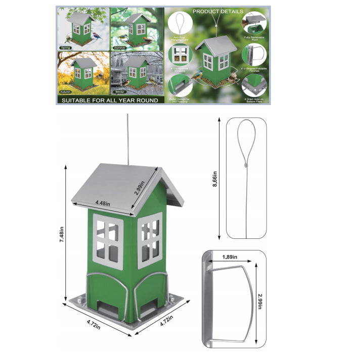 Feeder Outdoor Bird Cage Iron Bird Cage Hummingbird Supplies Bird Supplies