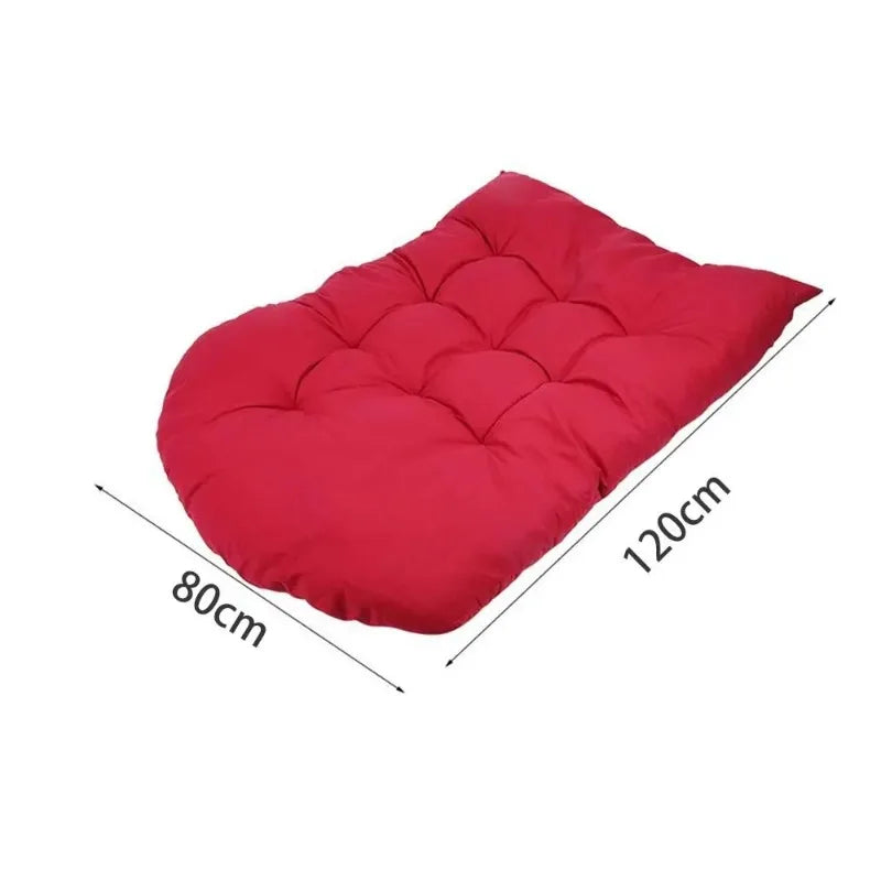 Balcony Egg Chair Cushion Seat Pad Swing Hanging Chair Mat Pillow Patio Garden Outdoor Thickened Hammock Rocking Chair Seat