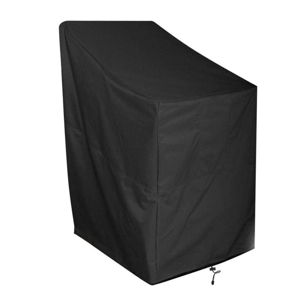 Anti-UV Snow Dust Wind-Proof Tear-Proof Anti-Fading Furniture Cover Chair Dust Cover Storage Bag Outdoor Garden Patio Furniture Protector Waterproof Dustproof Chair Seat Protection Cover