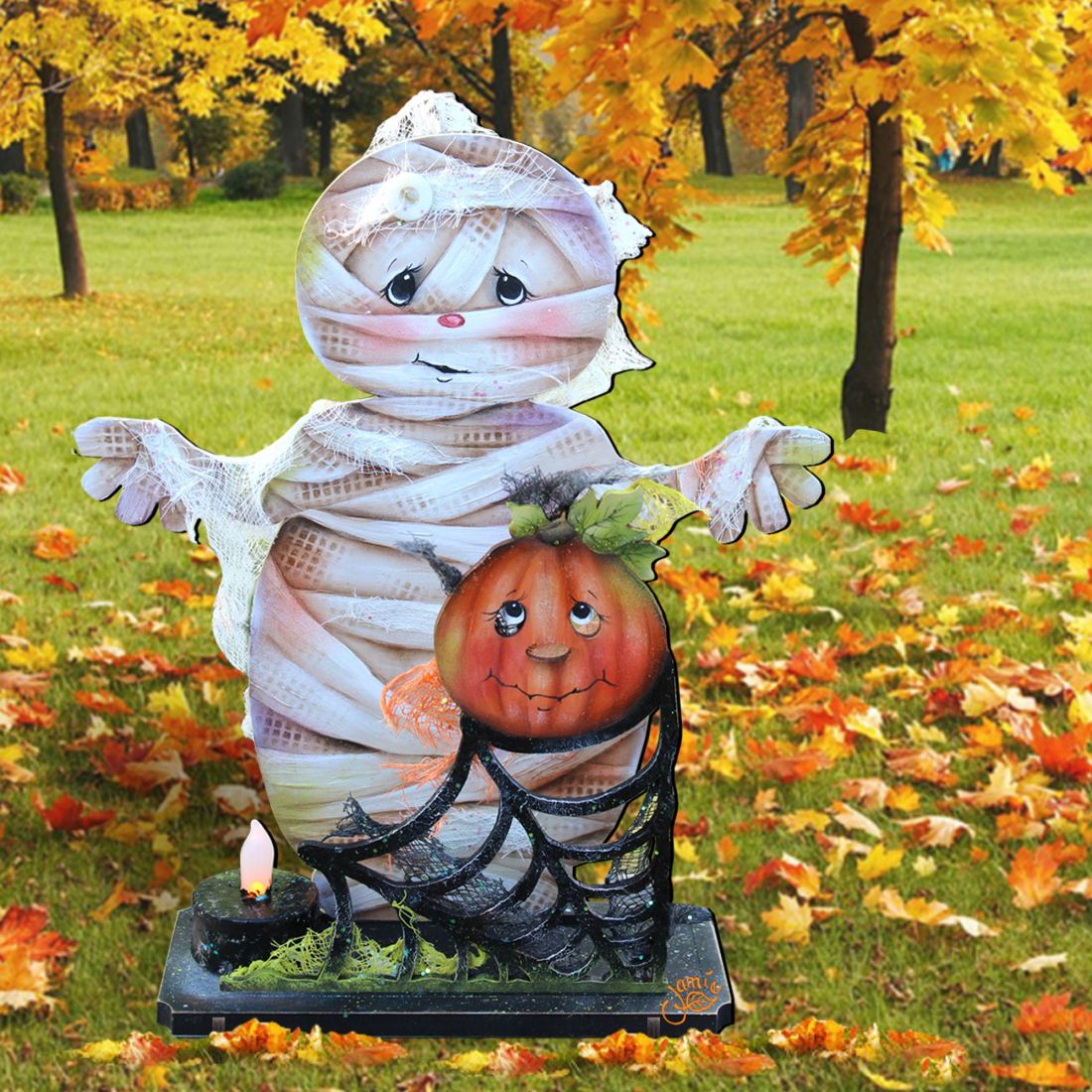 Some Mummy Loves You Halloween Outdoor Decor by Jamie Mills-Price - Thanksgiving Halloween Decor - 8457406F